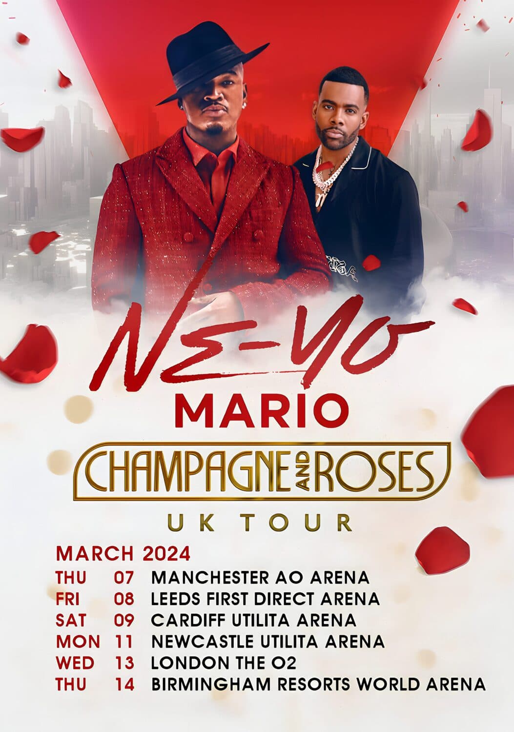 Ne-Yo: Champagne & Roses Tour